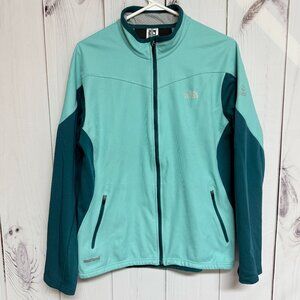 The North Face Flight Series Windstopper Jacket Women’s XL Green EUC